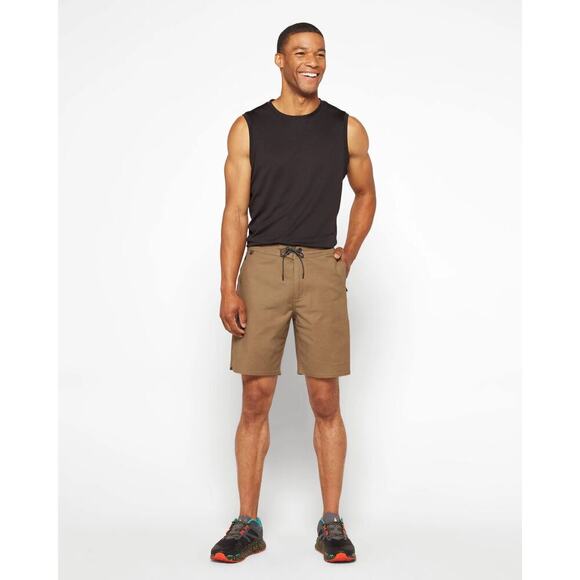 Roark Men's Layover 2.0 Brown Short Pockets Outdoors Gorpcore Size 33 - Picture 1 of 8